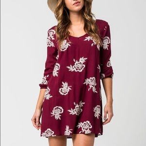 Full Tilt embroidered dress